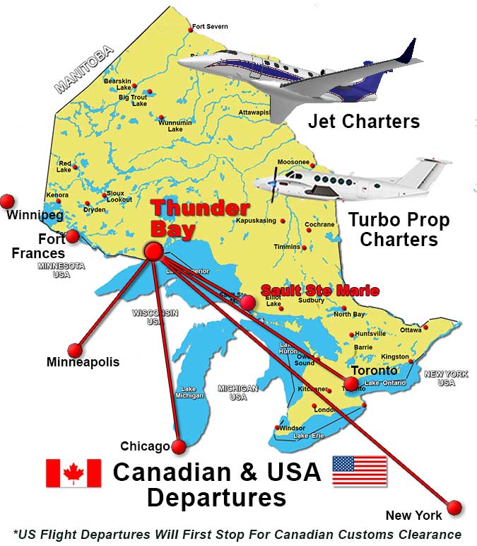 Thunder Bay Charter Flights